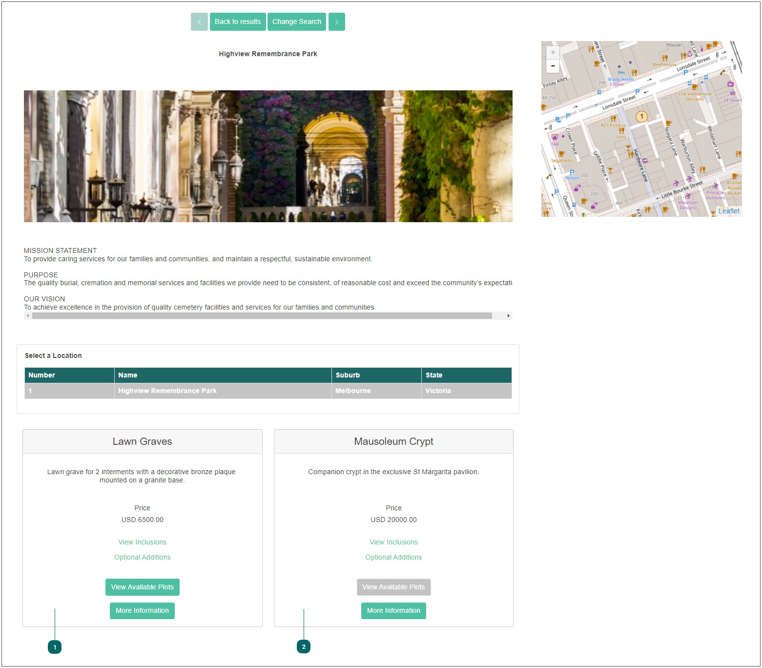 Assigned Plans on your website 