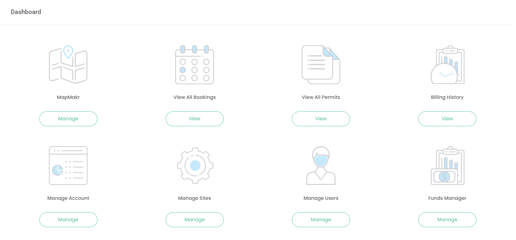 Dashboard & Side Menu Views
