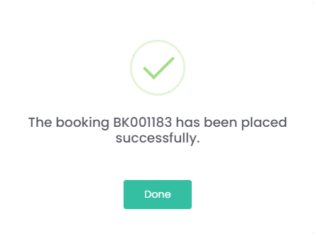New Booking