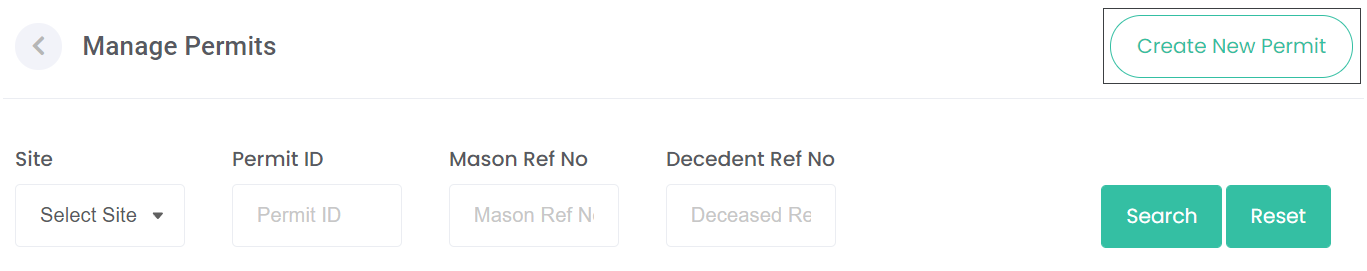 New Permit Application