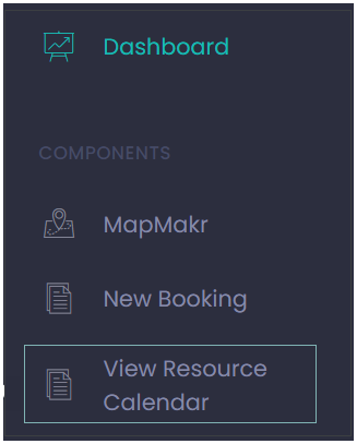 View Resource Calendar